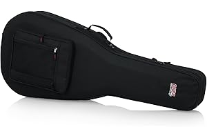 Gator GL-DREAD-12 Rigid EPS Polyfoam Lightweight Case For 12-String Dreadnought Guitars