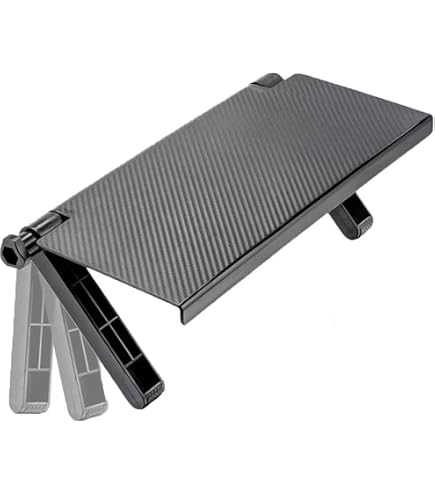 Ripiano Per TV E Monitor - Scaffale Regolabile Senza Trapano, Per Router E Console