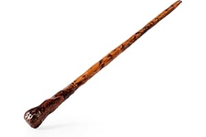 Wizarding World Harry Potter VARITA Ron Weasley avec LUMIÈRE - Baguette Projectrice de Patronus de 33 cm - 6064167 - Jouets Enfants 6 Ans +