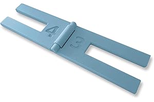 SLANTASTOFFE Höhenausgleich Hebamme für die Nähmaschine Hellblau, Nähhilfe, Nähzubehör