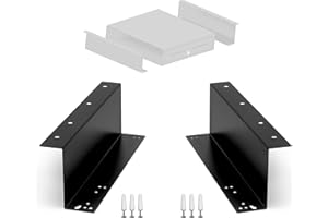 POS VALLEY - Support de montage pour tiroir-caisse - 2 rails - Support pour tiroirs-caisses, Tiroirs-caisses - Noir