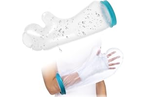 VCSJW Gipsschutz Wasserdicht Arm,Gips Schutz vor Wasser Arm,Medizinische Verbrauchsmaterialien für den Gipsschutz,Gipsarm Duschen Schutzhülle,Versiegelt Duschschutz Arm,Armschutz Beim Baden - Erwachsener