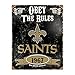 Produktbild Party Animal NFL geprägt Metall Vintage Pub Signs, New Orleans Saints