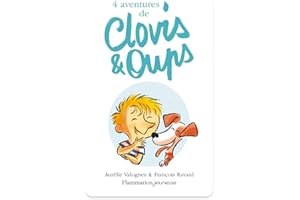 Yoto 4 Aventures de Clovis et Oups, Livre Audio pour Enfant de Aurélie Valognes à écouter sur conteuse veilleuse et Boîte à Histoires Yoto Player et Mini, premières Histoires 4 à 7 Ans