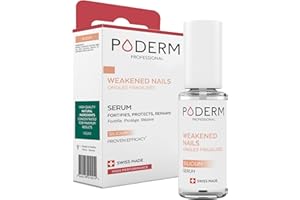 ‎PODERM PODERM - PAZNOKCIE OSŁABIONE CHEMIOTERAPIĄ — Kojące, wzmacniające i naprawcze serum silikonowe — Preparat utwardzający i ochronny — Profesjonalna pielęgnacja — Wyprodukowano w Szwajcarii