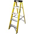Excel Electricians Fibreglass Step Ladder 5 Tread 1.3m Heavy Duty