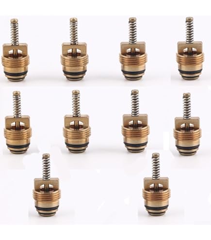 SIGANDG Klimaanlagen Ventilkernsatz - 17-tlg Set Für R12 & R134a Serviceports