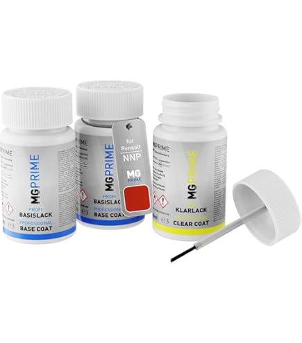 Alex Flittner Designs Stylo De Retouche Compatible Avec Fiat 130 Rosso Alfa Vernis à Séchage Rapide Peinture Pour Retouches Peinture Automobile