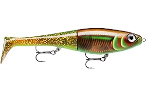 Rapala - X-Rap Peto Angelköder - Kunstköder mit weichem Fischschwanz - Süßwasser Spinnköder - Lauftiefe 0.5-1m - Hergestellt in Estland