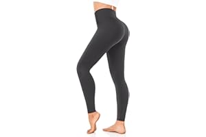 ‎FUELMEFOOT FuelMeFoot Leggings Damen High Waist Blickdicht Leggins mit Bauchkontrolle Slim Fit Angenehm Weiche Elastische Sportleggings.