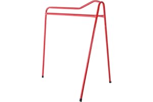 White Horse Equestrian Collapsible Steel Saddle Stand 4 Colours Tripod Tack Rack Yard Stable Storage