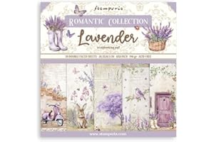 Stamperia pièce, Multicolore, 20,3 x 20,3 x 0,3 cm