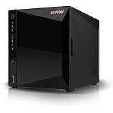 Asustor Drivestor 4 Pro Gen2 AS3304T v2, 4 Bay NAS Enclosure Storage, 1,7 GHz Quad-core, 2,5 GbE, 2 GB RAM DDR4, Network Atta