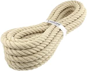 Kanirope&reg; Hanfseil HEMPTWIST &oslash;30mm Meterware 4-litzig gedreht