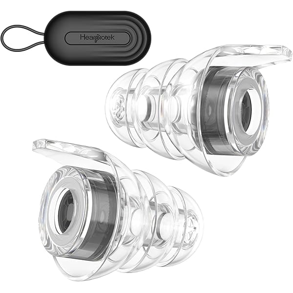 Tappi Per Orecchie Per Concerti | Protezione Rumore In Gel Silice | Con Cordino E Custodia - Foto 6