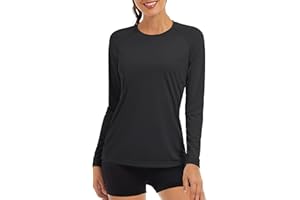 TACVASEN Womens Long Sleeve Tops UV Sun Protection Shirt UPF 50+ Outdoor Performance T-Shirt