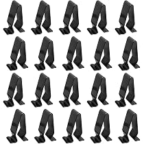 Lot De 20 Clips De Fixation Métal Pour Voiture - Pour Tableau De Bord, Pare-chocs, Garnitures Intérieures