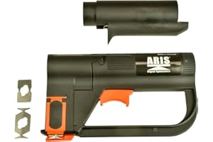 ARIS ORIGINAL TAPETENSCHERE Aris Tapetenschere elektrisch – Profiset – mit Verlängerung & Ersatzklingen – Exakter Schnitt von nassen & trockenen Tapeten – Tapezierhilfe für Wand & Decke – Grundgerät mit Zubehör