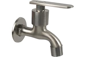 LEADAHEAD Cold Water Tap G1/2 Interface Wall Mounted Mop Pool Tap for Lavatory Bathroom Garden