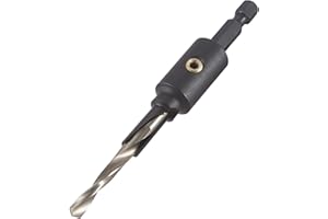 Trend Foret étagé « prêt à l'assemblage » Snappy, 7mm, foret étagé avec tranchants trempés pour boulons de construction de meubles, SNAP/RTA/7