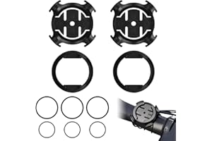 Vesaneae 2PCS Supporto per Tachimetro da Ciclismo,Staffa di supporto cronometro per montaggio,Supporto per Computer da Bicicletta,Compatibile per Garmin Edge 200/500/510/520/800/810/1000