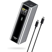 Trozk FULU Portable Power Bank 10000mAh 20W Fast Charging Portable Charger with Built-in Retractable USB-C Cable, Backup Charger for iPhone 16/15, iPad, Pixel and More (White
