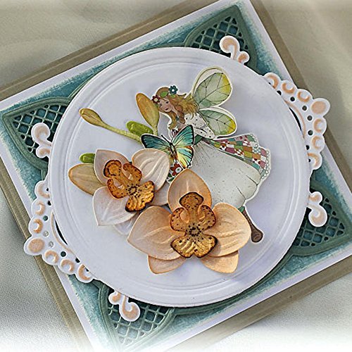 Amazingdeal365 7 PCS Blumen Schneiden stirbt Schablonen Papier Kart Tagebuch Scrapbooking - 5