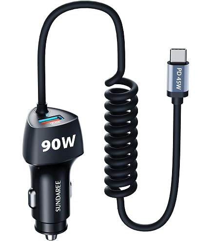 2025 Upgrade 90W Zigarettenanzünder USB C Adapter, Produktbild-Vorschau 9