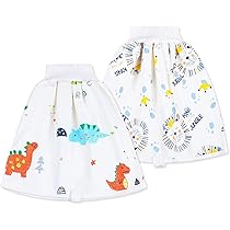 Aolso Baby zindelijkheidstrainingsbroek, 2 stuks katoenen slaapbroek met hoge taille, waterdichte trainingsbroek voor peuters, herbruikbare wasbare luiershorts voor meisjes en jongens, Roze/Licht Bule Aolso Baby zindelijkheidstrainingsbroek, 2 stuks katoenen slaapbroek met hoge taille, waterdichte trainingsbroek voor peuters, herbruikbare wasbare luiershorts voor meisjes en jongens, Roze/Licht Bule