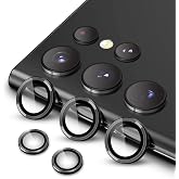 Lavderuar Galaxy S26 Ultra Kamera Lens Koruyucu Cam Filmi &ndash; Safir (Sapphire) | &Uuml;st&uuml;n Koruma & Maksimum Şeffaflık (Siyah (Blac