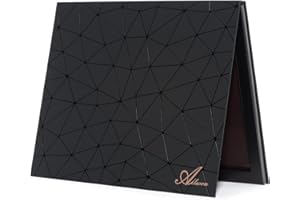 ‎ALLWON Allwon Extra Große Magnetische Palette Schwarz Leere Make-up Palette für Lidschatten Lippenstift Blush Pulver