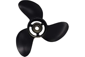 ARKDOZA 7.8x9 Aluminum Outboard Propeller 48-812951A02 for Mercury 4HP 5HP 6HP Outboard Engine