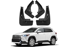 KAKIKA Schmutzfänger Spritzschutz für Toyota Corolla Cross 2020-2023, Vorne Und Hinten KotflüGel Staubdichter Auto-Styling ZubehöR
