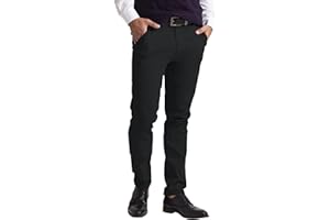 westAce Męskie spodnie chinosy slim fit stretch diagonal casual spodnie