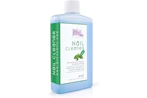 PICS NAILS Sgrassatore Unghie Gel alla Menta 100 ml - Cleaner Unghie Sgrassatore Semipermanente - Cleaner Unghie Solvente Smalto Gel UV per Pulizia e Rimozione Strato di Dispersione