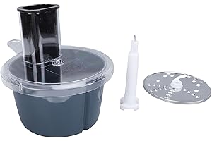 DEPISUTA Kit de Coupe-Récipient pour Robot Culinaire, Accessoire de Coupe-légumes Professionnel à Haute efficacité et Sûr pour TM5 TM6, Pièces de Coupe de Récipient de Mélangeur