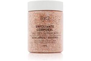 LABNATUR SYS Exfoliante Corporal Sal Rosa del Himalaya - Con Aceites de Rosa Mosqueta y Aguacate - Exfolia y Elimina Impurezas - Aporta Suavidad y Firmeza - Natural y Vegano - Fabricado en España - 350 g