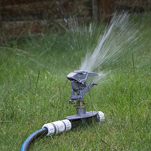 Professional Impulse Metall 3 x Spike Garten Sprinkler Hozelock kompatibel Spritze Heavy Duty - 5