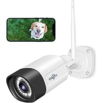 PTZ Telecamera Wi-Fi Esterno 360 Gradi Videocamera Sorveglianza con Vi