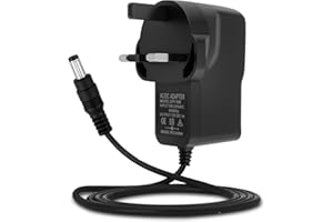 CNCEDI 12V 1A Power Supply Adapter, AC 100-240V 50/60Hz to DC 12V 1Amp Switching Adaptor for LED Strip Light CCTV Router, Universal 12Volts External Power Adapter Barrel Jack 5.5mm x 2.1mm (1A 12W)