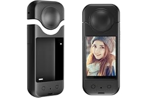 TINGJS Silikonhülle kompatibel mit Insta360 X3 Schutzhülle Silikonabdeckung for Action Cameras Zubehör 116 x 48 x 35 mm