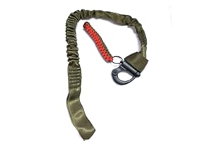 HANSTRONG GEAR H World EU Taktische verbesserte Version, vielseitig einsetzbar, mit Schnellverschluss, einziehbar, Sicherheitsschlinge, Umhängeband für Outdoor-Sport, Airsoft, Wandern