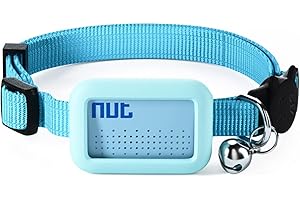 Akin Pet Tracker for Cats, Lightweight Bluetooth Cat Tracker GPS Collar for Small Pets, One-key Search Trajectories, APP Monitoring, Waterproof Pet GPS Tracker for Small Cats Dogs