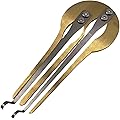 MagiDeal Guimbarde Russe, Guimbarde à Mâchoires, Instrument de Musique Vibrant en Métal, Son Magnifique, Instrument de Musique à Bouche Professionnel et Facile à Jouer, Musique Folklorique, or