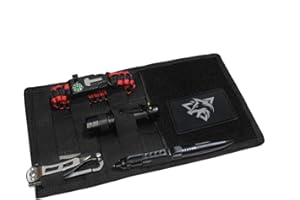 ‎WYNEX WYNEX Car MOLLE Visor Panel, Organizer für Taktische Sonnenblenden - Anzug für die meisten Visiere für Fahrzeuge und LKWs - mit elastischen MOLLE-Gurten