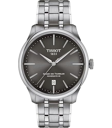 Tissot orologio uomo Carson Powermatic 80 automatico 40mm Acciaio pvd Oro Rosa T122.407.22.033.00 - Default Title