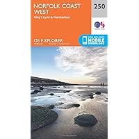 Norfolk Coast West Map | King’s Lynn & Hunstanton | Ordnance Survey ...
