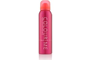 COLOUR ME Neon Pink Profumo da donna, Spray corpo 150 ml, fragranza di lusso, persistente Fragranza da donna di Milton-Lloyd, 150ml