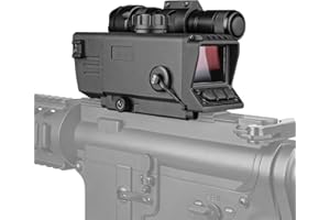 SPINA OPTICS Night Vision Scope - MS32 Digital Night Vision Rifle Scope with IR850 Illuminator, MOA, Recording, and Range Finder, Infrared Tactical monocular for Hunting, Compact Device with Crosshair