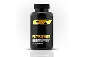 ‎GN LABORATORIES GN Laboratories Beta-Ecdysteron-Ergänzungsmittel – Testo-Booster, 500mg pro Portion – 95% hohe Reinheit von Ecdysteron 60 Kapseln – Geprüft & Made in Germany
